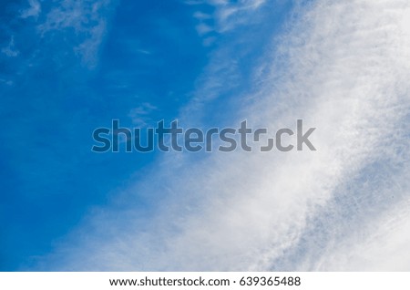 sky with clouds