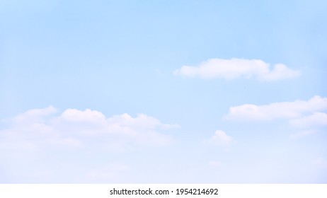 Sky and clouds background. Panoramic cloudscape