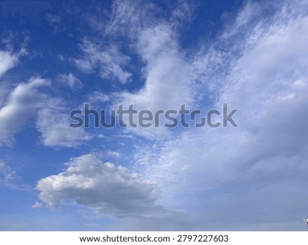 sky , clouds , blue sky white cloud
