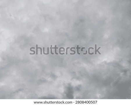 A sky with the clouds with grey colour