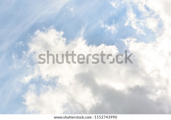 Sky Clouds Heaven Bright Day Lighy Stock Photo Edit Now