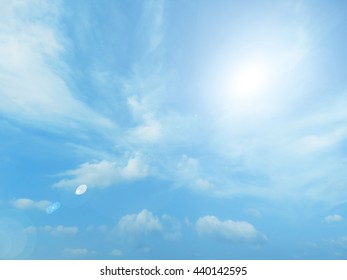 Sky clouds landscape background - Shutterstock ID 440142595