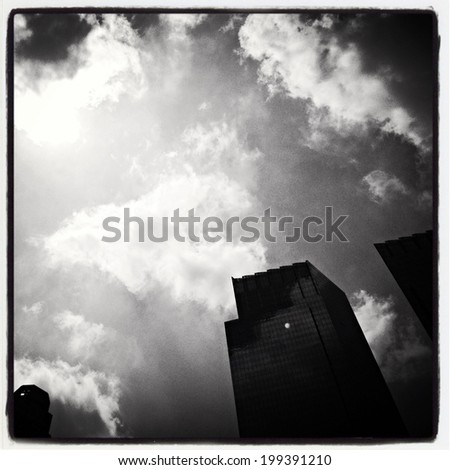 double mounted Sky Clouds