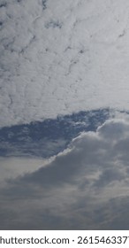 sky and clouds are something that cannot be separated, Sukamahi village, Ciparay Indonesia 