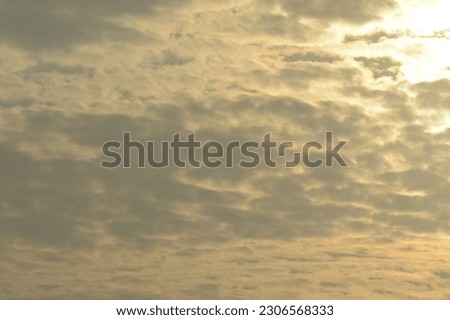 The sky clouds the state of the clouds at sunset