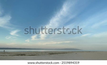 Sky, cloudy, beatiful in the beach, view, amazing