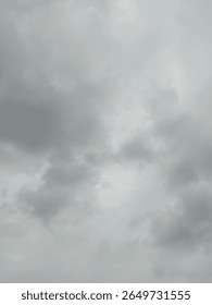 The sky is cloudy and it will rain