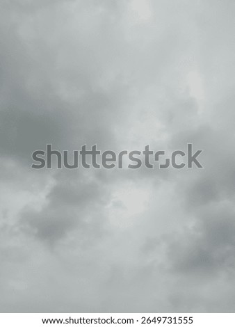 The sky is cloudy and it will rain