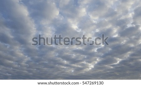 Sky and coud