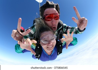 Sky Diving Tandem Hands