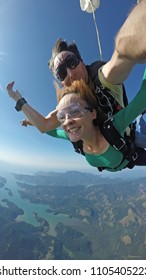 Sky Diving Tandem Self Portrait