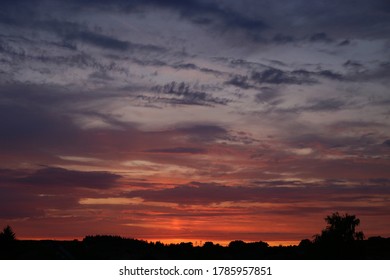 sky empyrean heaven sky clouds dusk evening dimpsy twilight - Shutterstock ID 1785957851