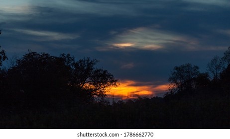 sky filled with clouds during sunset