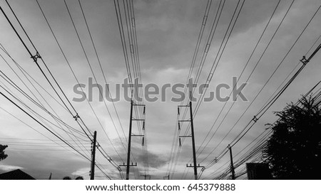 Similar – Image, Stock Photo Vineyard in the morning