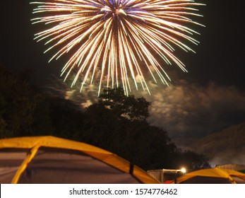 Fireworks Camping High Res Stock Images Shutterstock