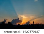 sky full of clouds and sun
