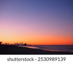 The sky impressed me at Currumbin beach. It was beautiful colour.