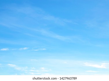 The sky is large, bright, beautiful and has white clouds. - Shutterstock ID 1427963789