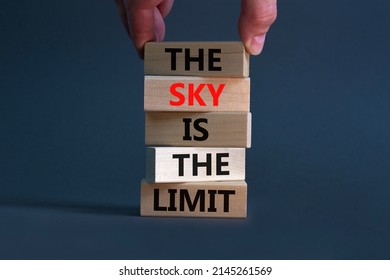 827 Sky is the limit typography Images, Stock Photos & Vectors ...