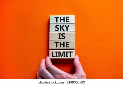 827 Sky is the limit typography Images, Stock Photos & Vectors ...