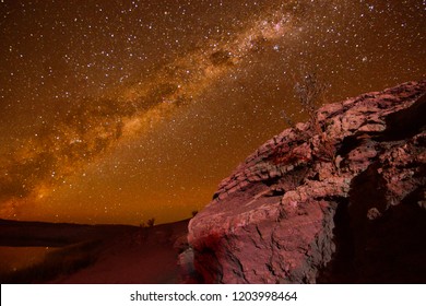 Sky Night In Atacama Desert