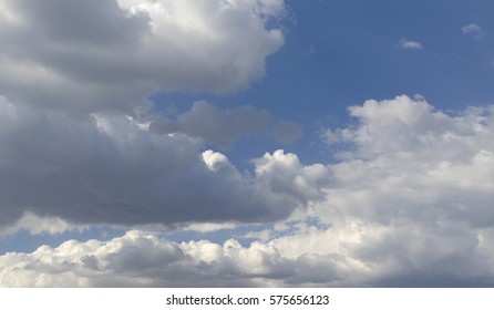 Sky With Nimbostratus Clouds 