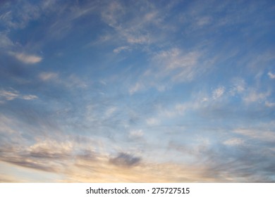 Sky on summer evening(shot over ocean). - Shutterstock ID 275727515