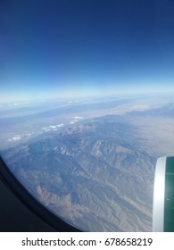 Sky outside window