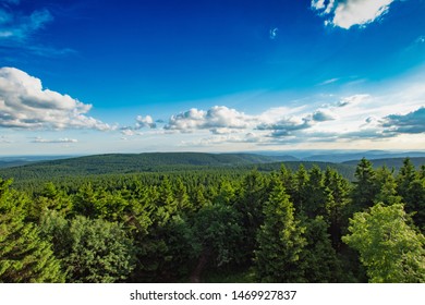 Sky Over The Thuringian Forest I