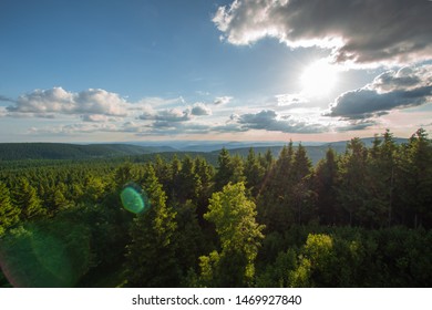 Sky Over The Thuringian Forest III