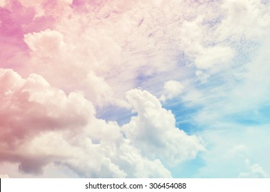 sky pink and blue colors.sky abstract background - Powered by Shutterstock