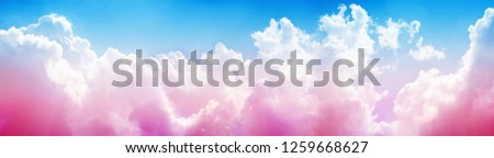 sky pink and blue colors.sky abstract background