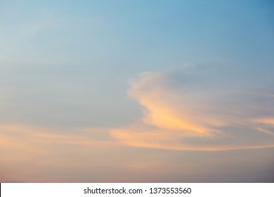 Sky and red clouds