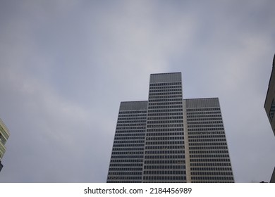 Sky Scraper In Montreal Old Town