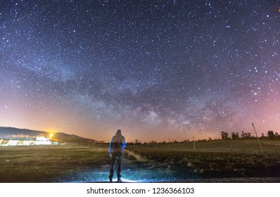 sky and space