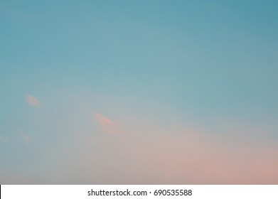 The sky at Sunset