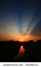 Sky at sunset