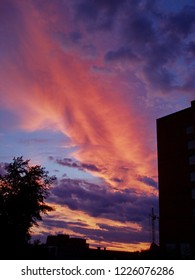 sky sunset cloud Architecture orange color building exterior built structure Silhouette beauty in Nature Low angle view