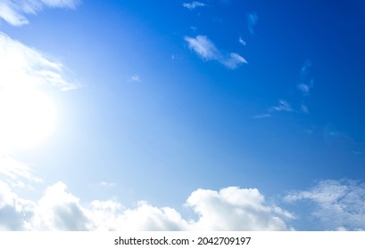 The Sky Surface Is Cloudy Animated With A Slight Blue Sky Area.