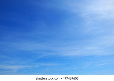 Sky With Thin Clouds