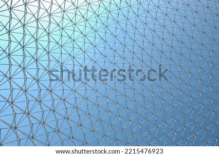 The sky through a dome