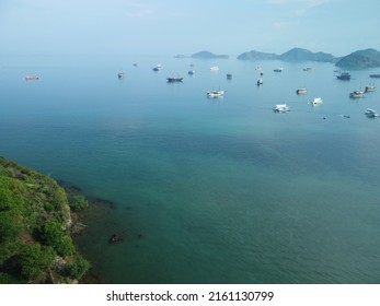 Sky Was So Unlimited Beyond The Sea And Also Ships Stay With The Nature