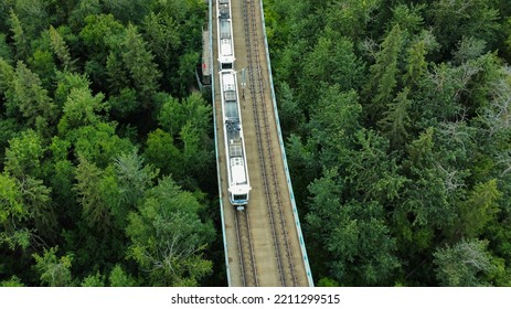 A Sky View Of LRT Edmonton