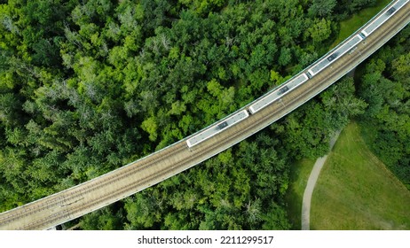 A Sky View Of LRT Edmonton