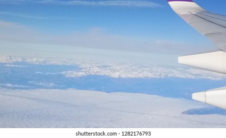 Sky view from the plane