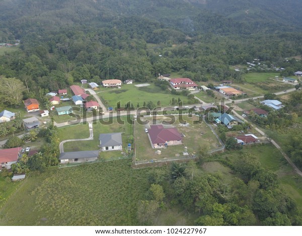 Sky View Rural Area Kg Kauluantuaran Stock Photo (Edit Now) 1024227967