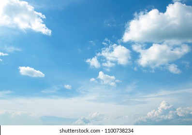 Sky White Clouds Background