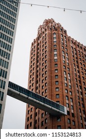 Skybridge In Downtown Detroit, Michigan