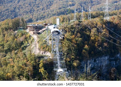 Skybridge In Skypark In Sochi Russia