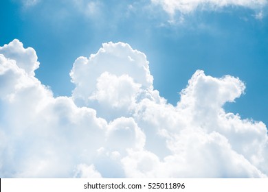 sky-clouds background. - Shutterstock ID 525011896